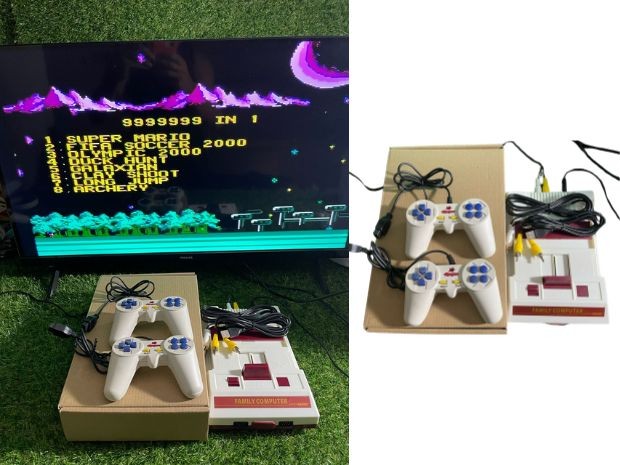 &uu CONSOLA FAMILY RETRO + JUEGOS INTEGRADOS APVTECH LITE